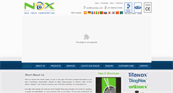 Desktop Screenshot of noxindia.com